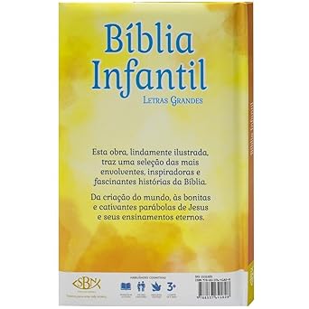 𝐁𝐢́𝐛𝐥𝐢𝐚 𝐈𝐧𝐟𝐚𝐧𝐭𝐢𝐥 - Letras Grandes CaravelaLivrosDoBrasil