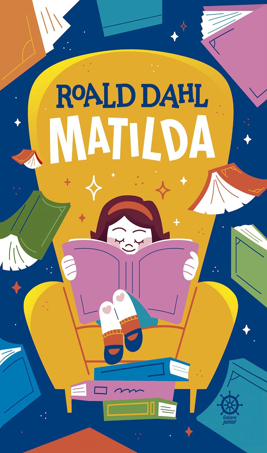 Matilda - Roald Dahl CaravelaLivrosDoBrasil