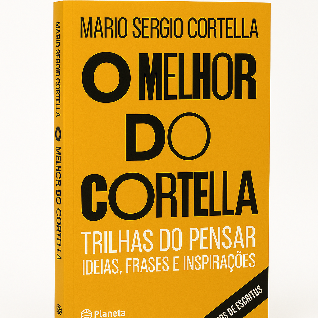 𝐎 𝐦𝐞𝐥𝐡𝐨𝐫 𝐝𝐨 𝐂𝐨𝐫𝐭𝐞𝐥𝐥𝐚: 𝐓𝐫𝐢𝐥𝐡𝐚𝐬 𝐝𝐨 𝐏𝐞𝐧𝐬𝐚𝐫 - Mário Sérgio Cortella CaravelaLivrosDoBrasil